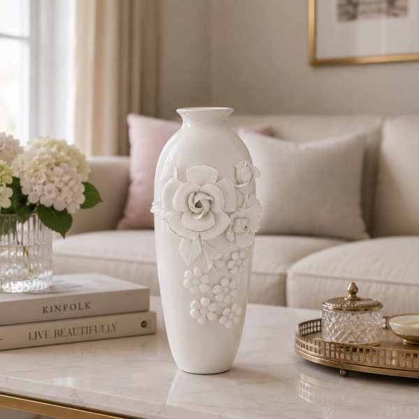 WAZON CERAMICZNY FLEUR 30,9 CM